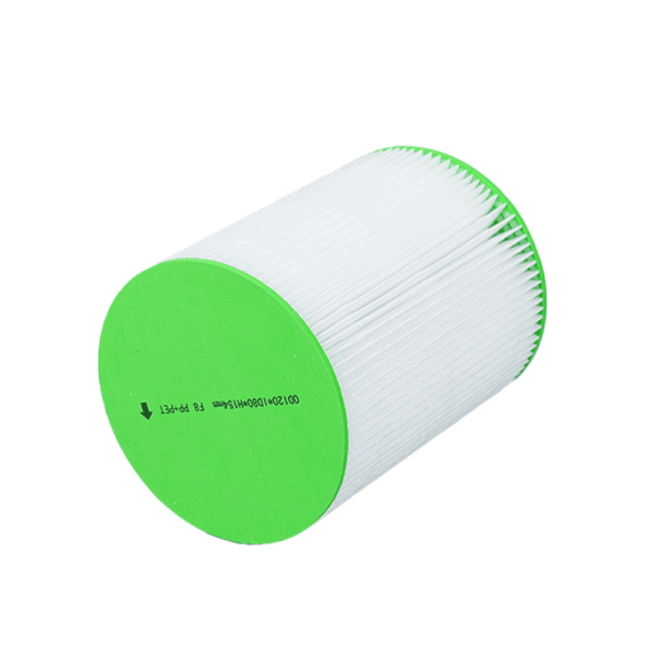 High-Efficiency Cylindrical HEPA Air Purifier Filter Element