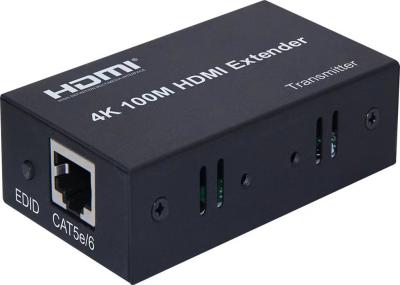 prolongamento de 4K 100M HDMI sobre o adaptador do IP pelo cabo da rede Cat5/6e