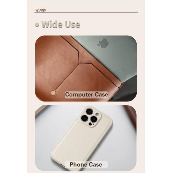 0.4mm Hydrolysis Resistance Pu Leatherette Material For Tech Accessories