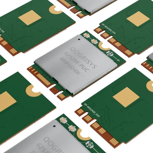 QOGRISYS WIFI6 Module 6252M-PUC with RTL8852CE Chipset - High-Speed 2402Mbps Wireless Connectivity