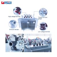 Electric Transformer 3 Phase 80kVA Oil Immersed Transformer Low Voltage Step Down Industrial Power Transformer