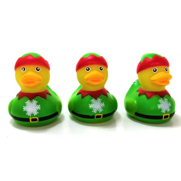 Floating Squeaky Bath Baby Rubber Duck Vinyl Christmas Gift 5 X 4.5 X 4.8cm