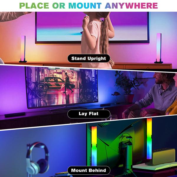 Свет предпосылки компьютера света ТВ Bluetooth настольной атмосферы RGB управлением ПРИЛОЖЕНИЯ светлый