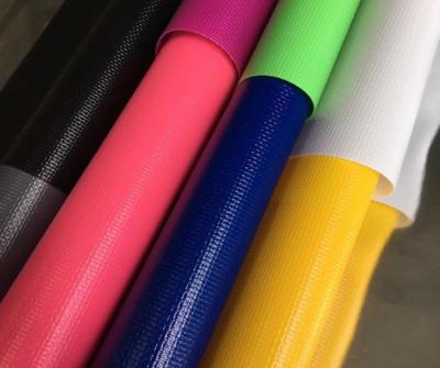 PVC Tarp PVC Tarpaulin Fabric With Eyeles For High Tensile PVC Sheet