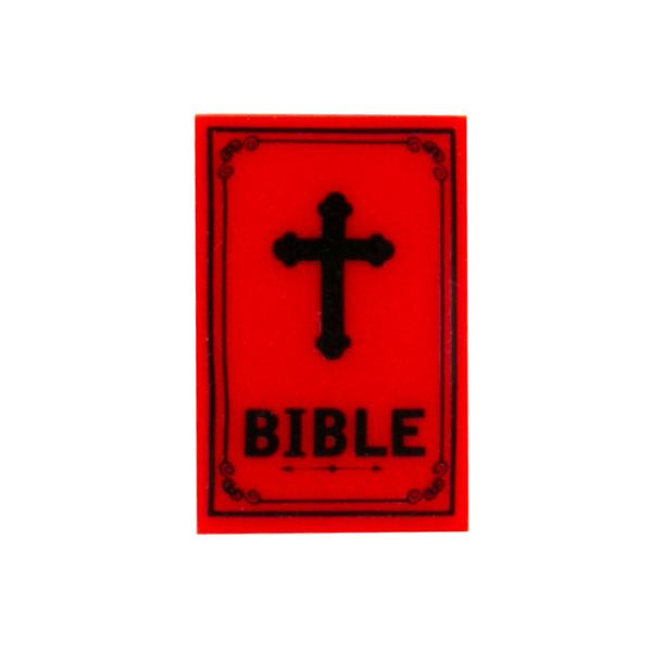 House accessories bricks toys city newspaper map bible print wall scene decoration MOC building blocks