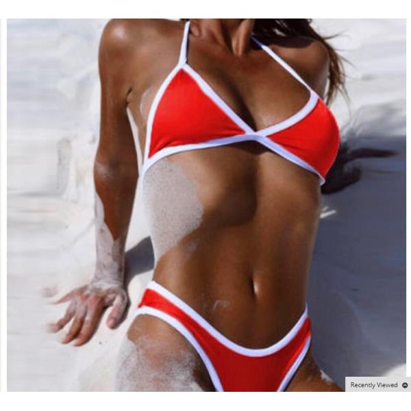 new women Bikinis set Sexy summer European and American fashion swimwear 3 colors bikini