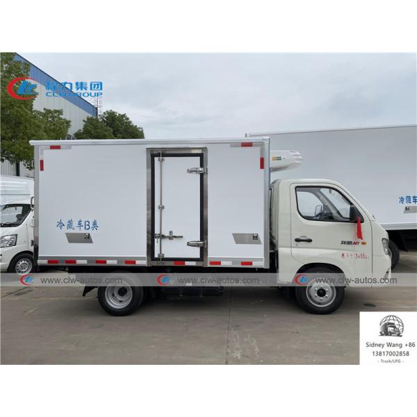 Foton Xiangling M1 LHD Gasoline Refrigerated Van Truck