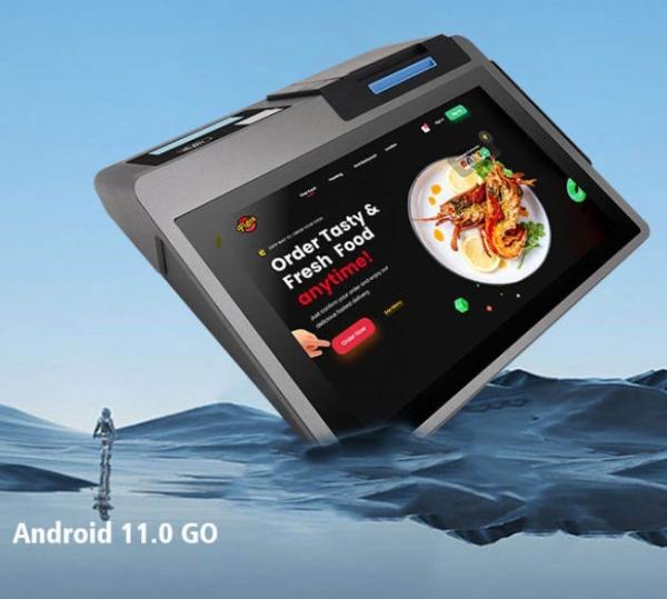 Mini caisse enregistreuse portable tout-en-un terminal de paiement 58mm 80mm Android 11.0 Système de point de vente de bureau pour magasin