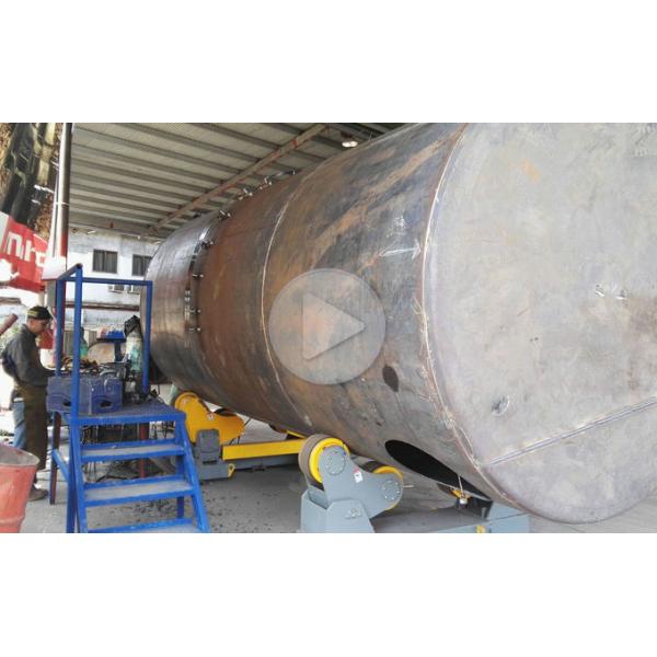 Hand Control And Foot Pedal, 20 Ton Steel Pipe Rollers With Remote