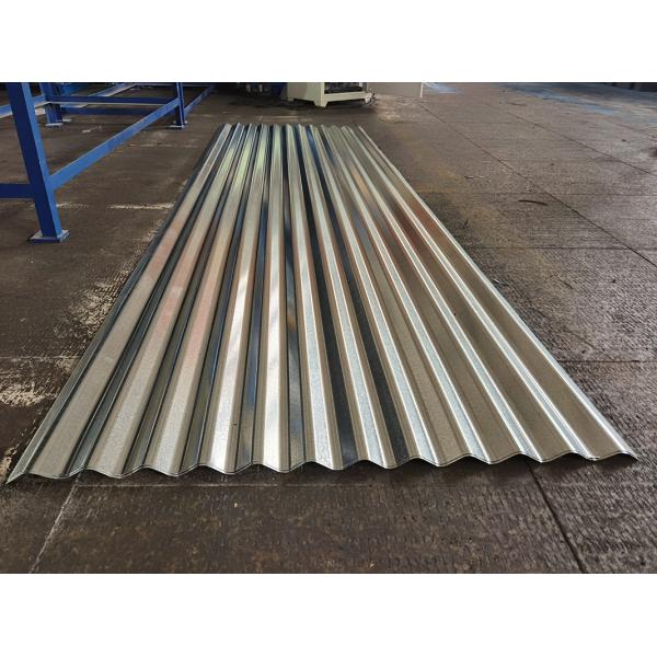 H75 Trapezoidal Roof Sheet Roll Forming Machine For Tile Making