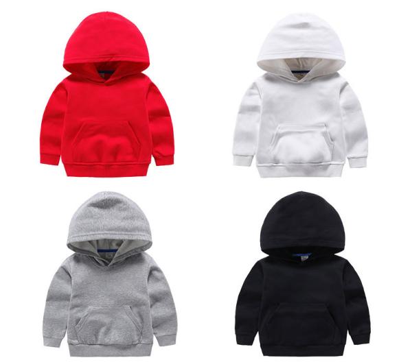 7Y-8Y Spring Children's Clothing Solid Color Boys Hoodies & Sweatshirt