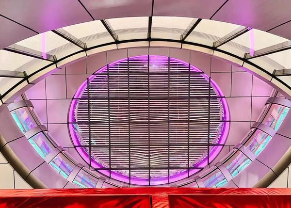 Solid Dichroic Glass Panels , 5mm Dichroic Laminated Glass