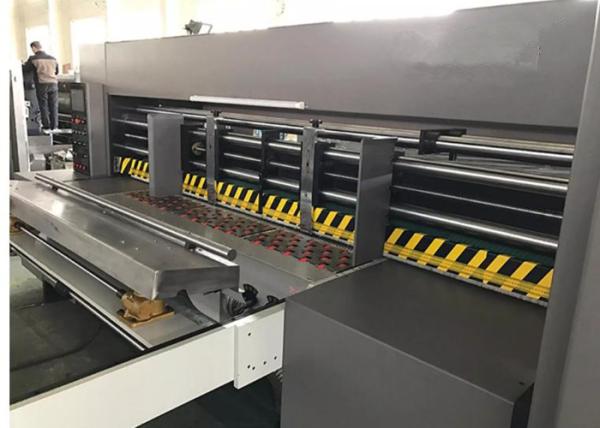 Continuous Rotary Die Cutting Machine For Corrugated Hot Stamping Customized Color