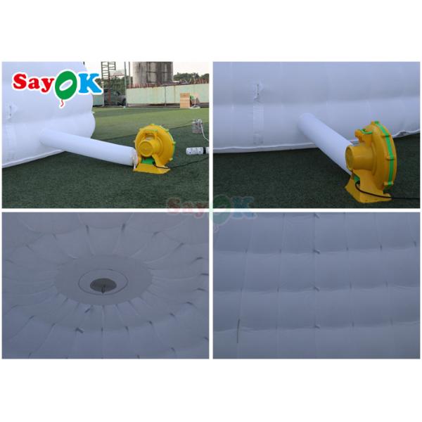 Custom Lighting Inflatable Air Tent Blow Up Igloo Dome Tent For Outdoor
