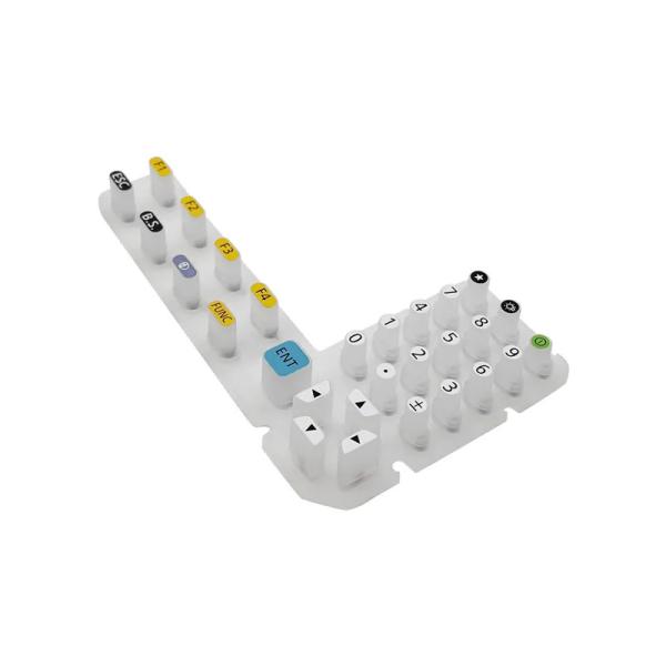 Customized High Quality New Rubber Keyboard With Silicone Rubber Keys