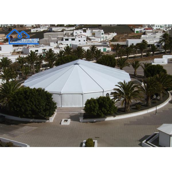 Easy To Install Beautiful Wedding Tents,White PVC Event Trade Show Tent Warehouse
