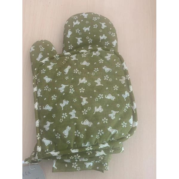 DIY OEM Cooking Microwave Oven Mitts And Pot Holders Sets Non Slip 3D Printed