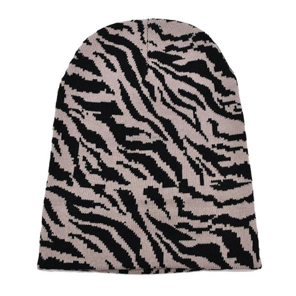 Gorro de malha de fábrica 20 anos tecido comum bordado/padrão em branco
