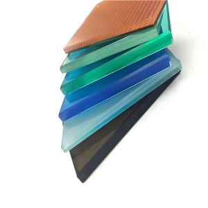 Privacy Tempered Glass 10mm Toughened Laminated Glass With Plywood Packing