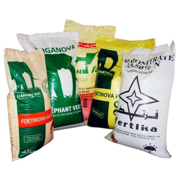 Waterproof 25kg Bopp Fertilizer Bag Bopp Laminated Bag For Packaging