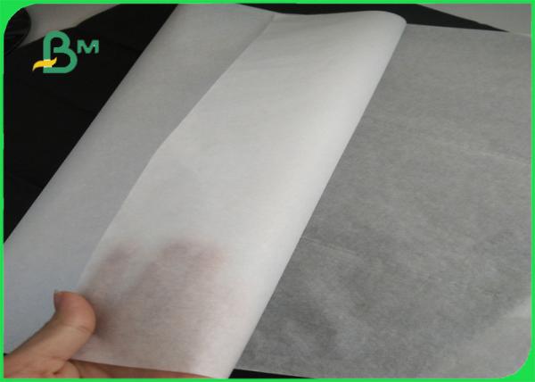 Rolo de papel alimentício de papel à prova de graxa de 35 g / m² para embalagem de hambúrguer