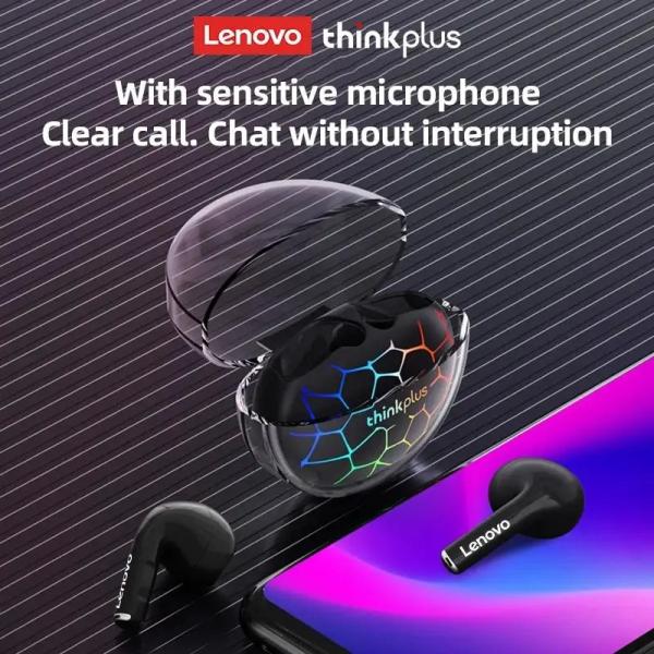 Lenovo LP80PRO Game Wireless Earbuds RGB Bluetooth Sports Headphones