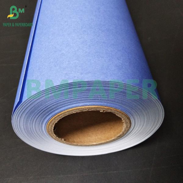 18 20LB Single Side Purple Blue CAD Plotter Paper 2 Core para Engenharia de cópia eletrostática