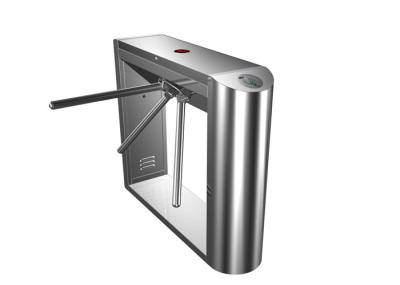 Porta pedestre elétrica do torniquete do tripé do controle com o leitor de cartão do RFID