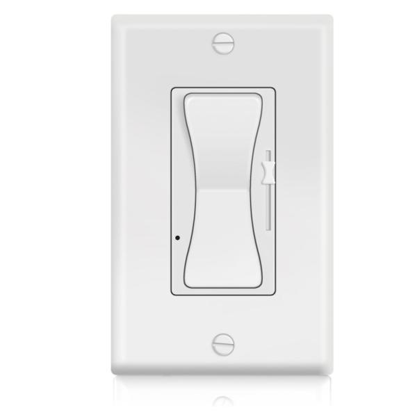 120V AC 0-10V LED Dimmer Switch 600W Low Profile Lighting Control Module