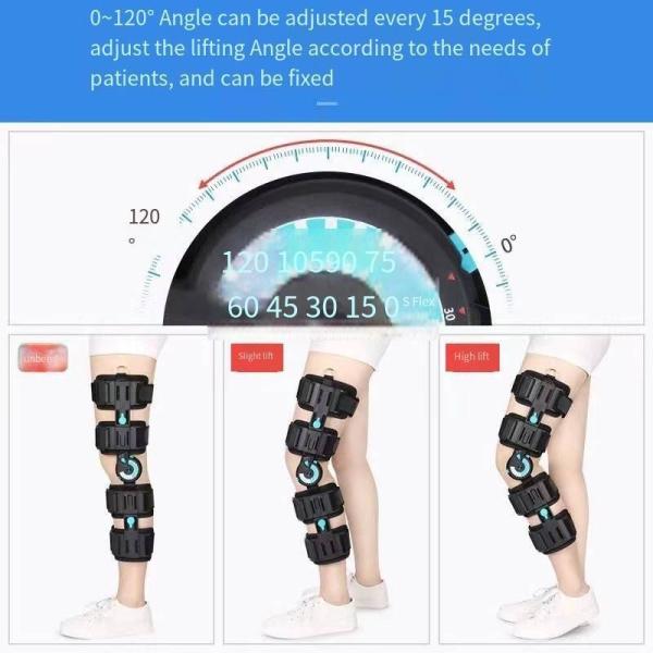 Adjustable Lower Limb Support Ankle Brace with One Size Fits All Machinery Power Source