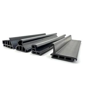 High Quality Eco-friendly EPDM Moulded Window Door Trim U-Shaped Aluminum Wood