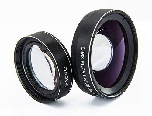 0.45X Wide Angle DSLR Camera Lens , Phone Photography Camera Telephoto Lens