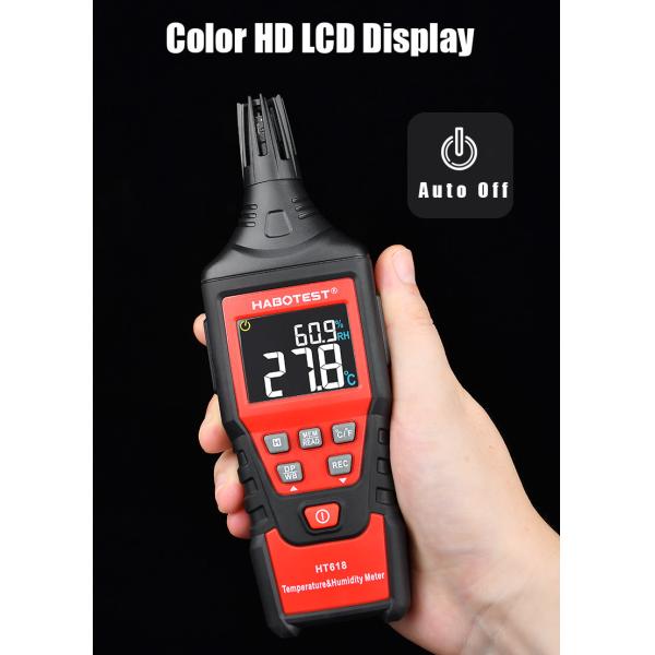 Temp 60 цифров дисплея LCD степени и метр влажности