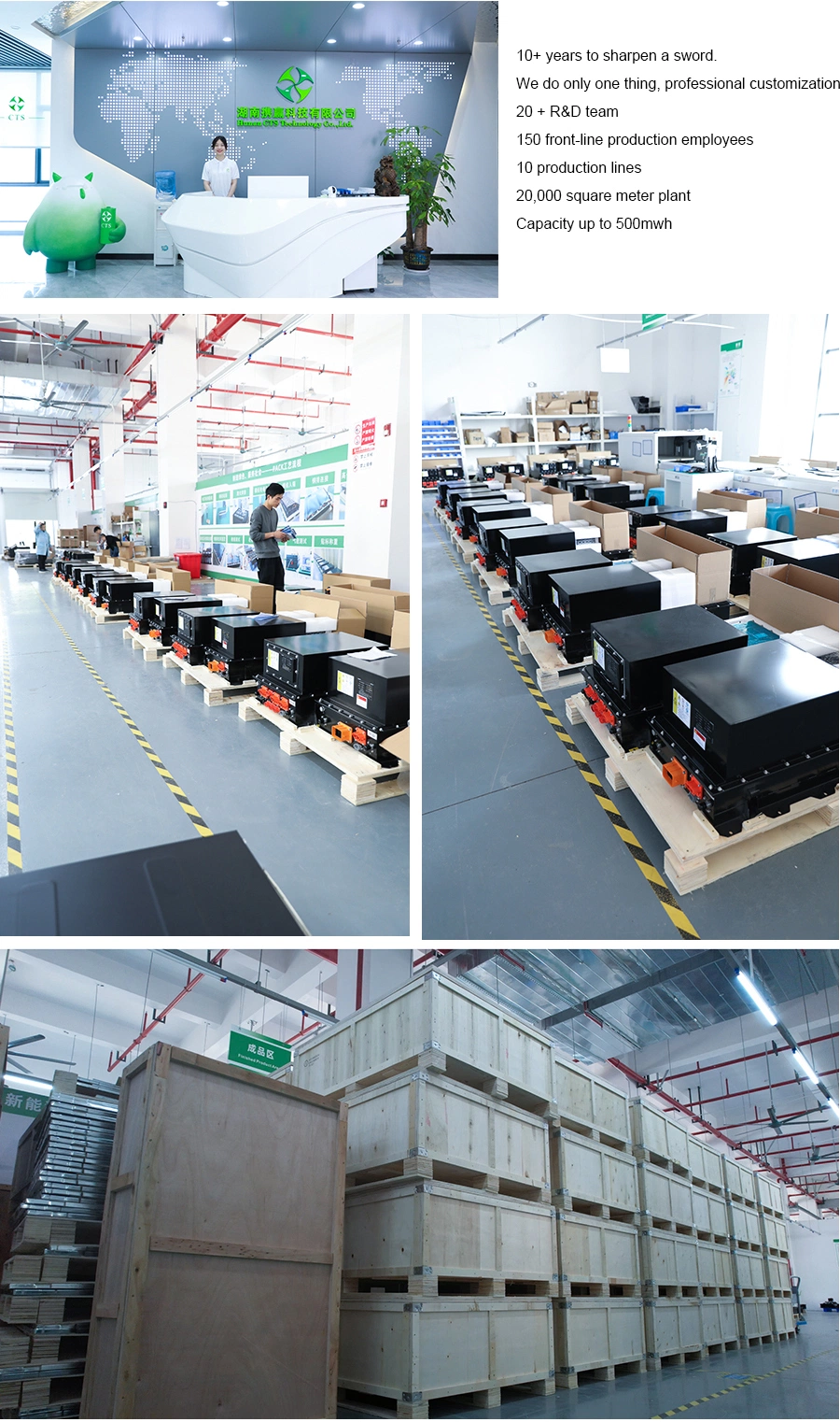 CTS A Level Hpev Battery 360V 312V 20ah 50ah Автомобильный литийный аккумулятор для гибридных подключаемых автомобилей