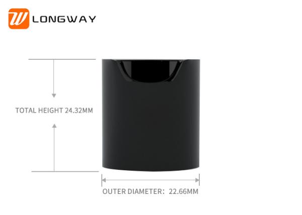 Plastic Cover Cosmetic Bottle Cap For Cosmetic Packaging OEM / ODM Available