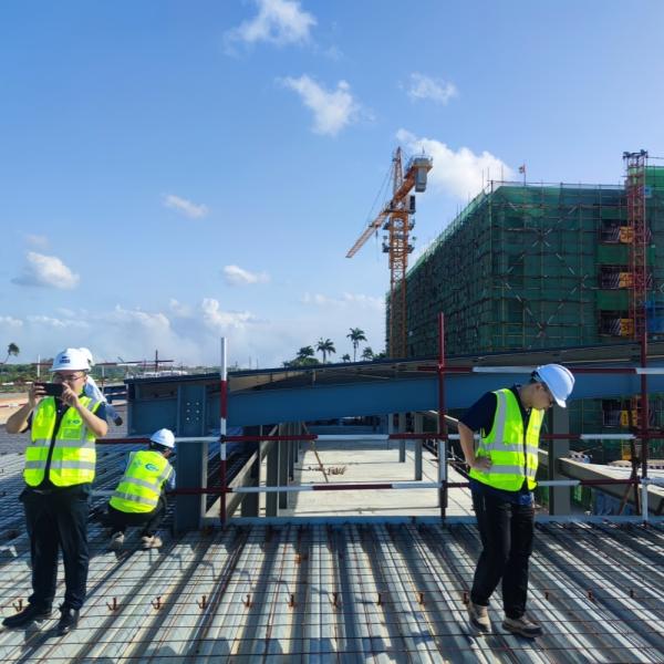Prefabricated Steel Structure Warehouse with Large Span Multi Roof