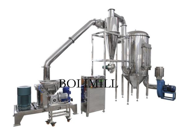 100Kg/H Industrial Grinding SS304 Food Pulverizer Machine