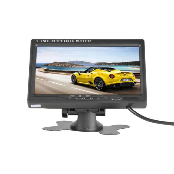 12-24V 800x480 7 polegadas LCD Monitor de carro com 2AV vídeos visor de sol