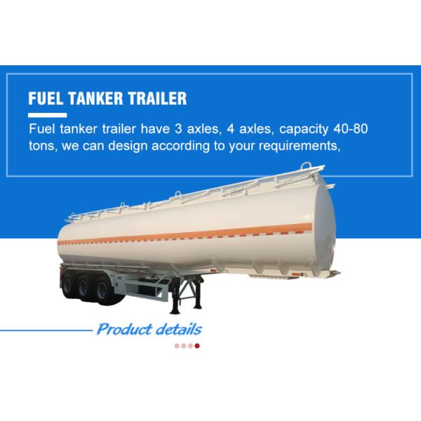 Used Fuel Tanker Trailers Flatbed with King Pin Jost 2