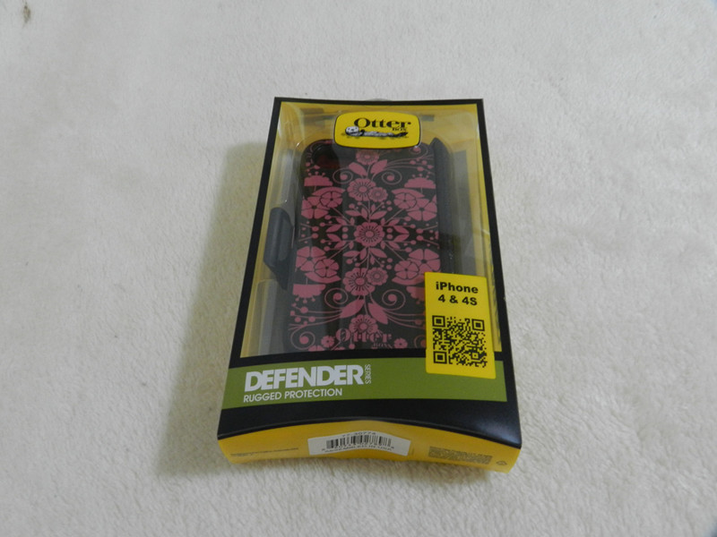 Iphone 4 Ottered Outer Box Phone Cases , Protective Phone Cases