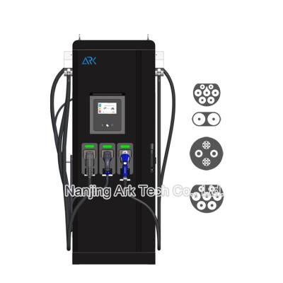 Carregador rápido combinado da C.C. EV de CCS-2 2 CHAdeMO 60KW 200A IP54