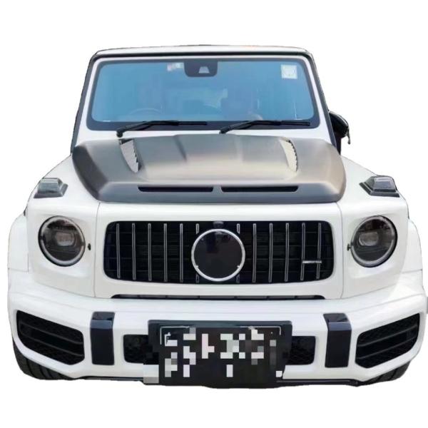 For Benz G-class W464 W463 G500 G550 G63 G350 Carbon Fiber Machine Cover  W464 W463 Upgrade Topcar Style Cover