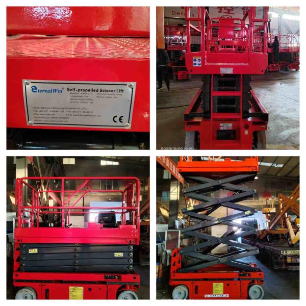 10 м 18 м Электрическая подъемная платформа Гидравлический полётный автомобиль Мобильный грузовик Мониторные ножницы