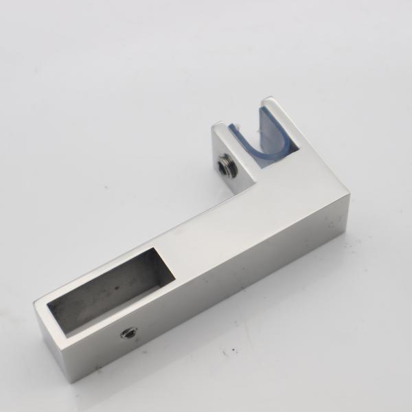 Conector de abrazaderas sin marco bisagra de vidrio para 5 mm de espesor de vidrio F forma de ajuste de vidrio