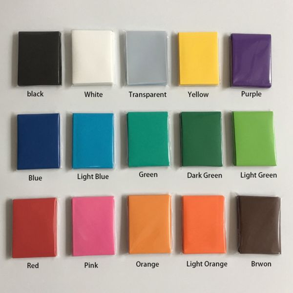Customized Color Lightweight Shockproof Design Matte Finish Card Sleeves for Business Anime Cards