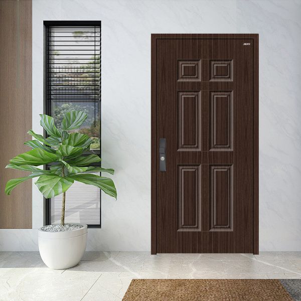 Customizable Bullet-Proof Steel Door Dual Hinge for Commercial Residential Use