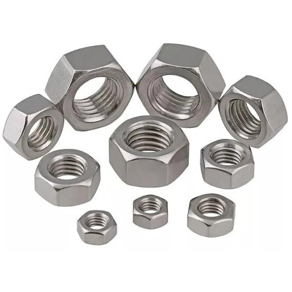 Cerrojos hexagonales de acero inoxidable