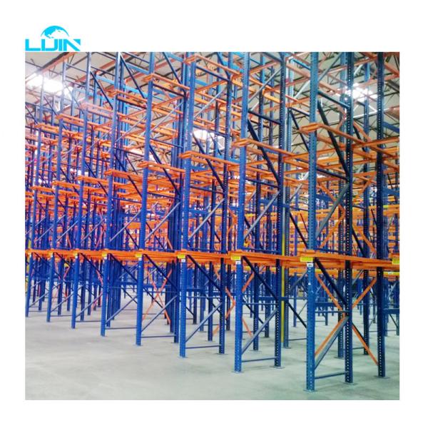 Warehouse Storage Forklift Drive In Pallet Rack 500-4000kg/ Level Capacity