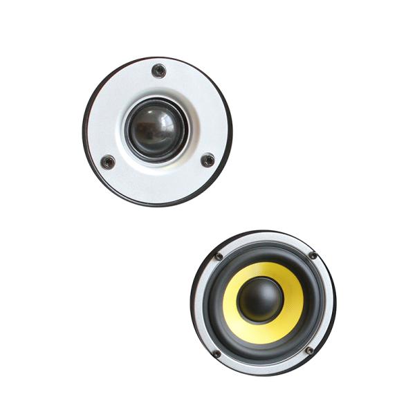 E606 Active Studio Monitor Speaker 25Wx2 Wood Cabinet