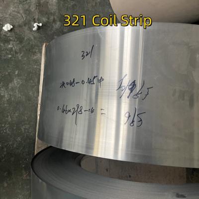 Grau 1.4541 X6CrNiTi1810 SUS 321 Rodas de aço inoxidável laminadas a frio 2B Polidas 0,5*298mm